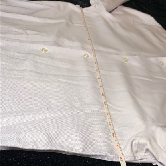 Banana Republic Men's Liliac Camden Standard-Fit Birdseye Dress Shirt Medium - Picture 8 of 8